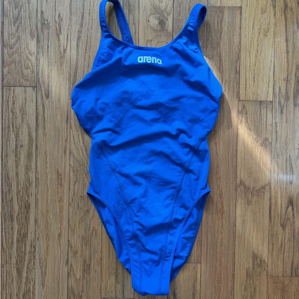 Arena Women's Classic Blue One Piece Swimsuit
